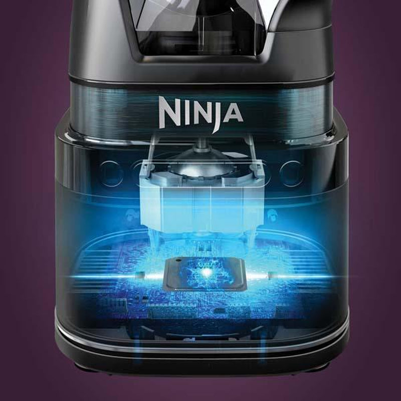 Ninja Detect Kitchen System Power Blender plus Processor Pro with Blendsense Technology TB401 1800W Motor Base 72Oz Pitcher 64Oz Bowl Variable Speed Dishwasher Safe