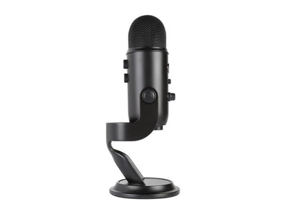 Logitech YETI Premium Multi-Pattern USB Microphone with Blue VO!CE- Audio