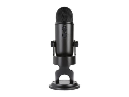 Logitech YETI Premium Multi-Pattern USB Microphone with Blue VO!CE- Audio