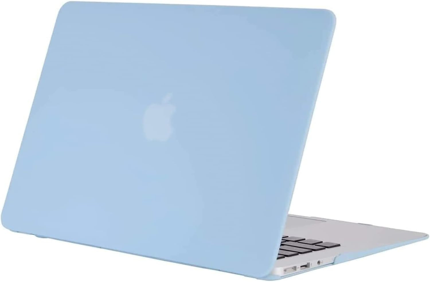 Macbook Air 13 Case (Models: A1369 & A1466, Older Version 2010-2017 Release), Plastic Hard Shell Case Cover Only Compatible Macbook Air 13 Inch, Airy Blue