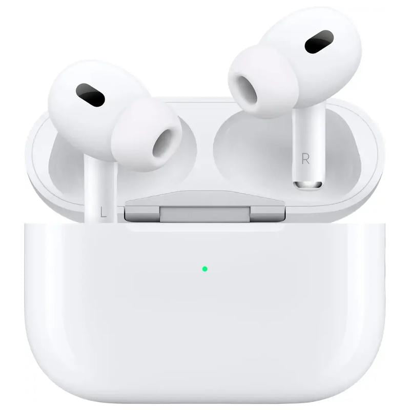 Apple - Airpods Pro 2, Wireless Active Noise Cancelling Earbuds with Hearing Aid Feature - White