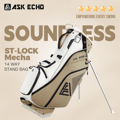 Ask Echo 2025 ST-LOCK Mecha 14 Way Dividers Soundless Stand Bag / Toasted Almond
